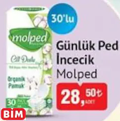 MOLPED GÜNLÜK PED İNCECİK MOLPED GÜNLÜK PED İNCECİK